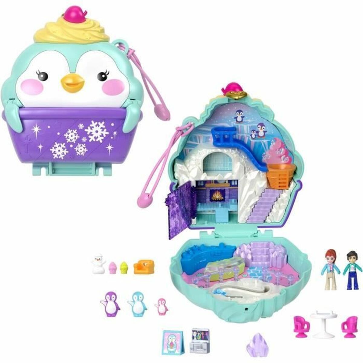 Playset Polly Pocket - Hračky a Hry Bábiky Postavičky