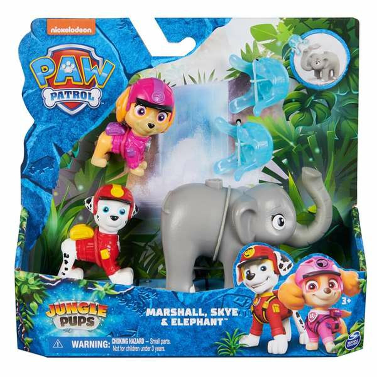 Sada Autíčok The Paw Patrol Jungle Pups - Marshall & Skye - Hračky a Hry Bábiky Postavičky