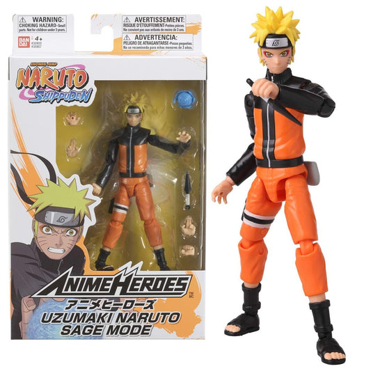 Skladacia Figúrka Naruto Anime Heroes - Uzumaki Sage Mode 17 Cm - Hračky a Hry Bábiky Postavičky