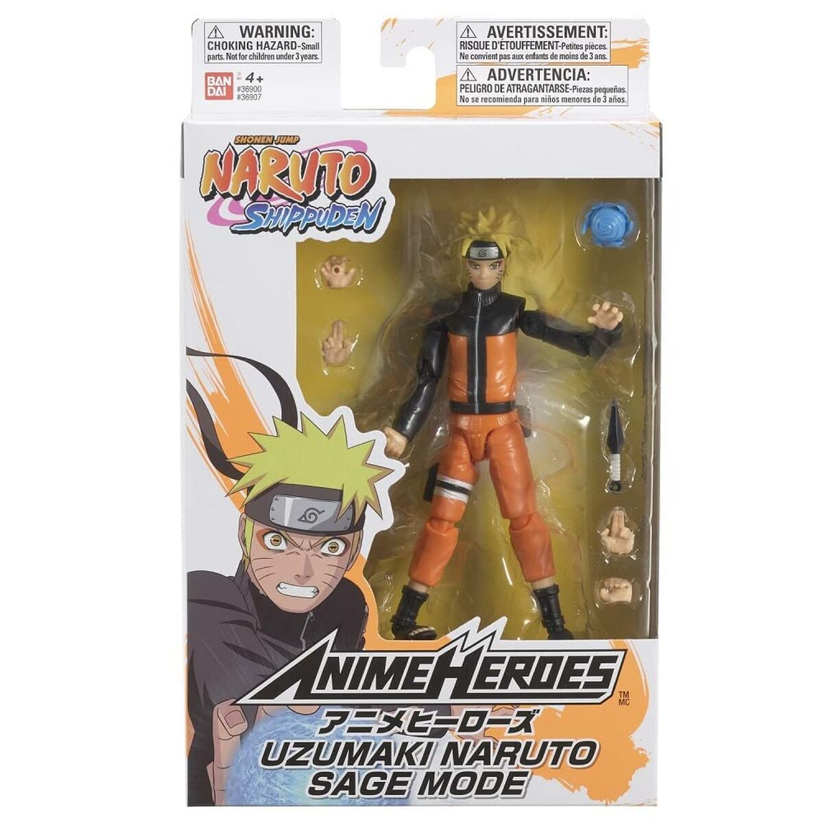 Skladacia Figúrka Naruto Anime Heroes - Uzumaki Sage Mode 17 Cm - Hračky a Hry Bábiky Postavičky