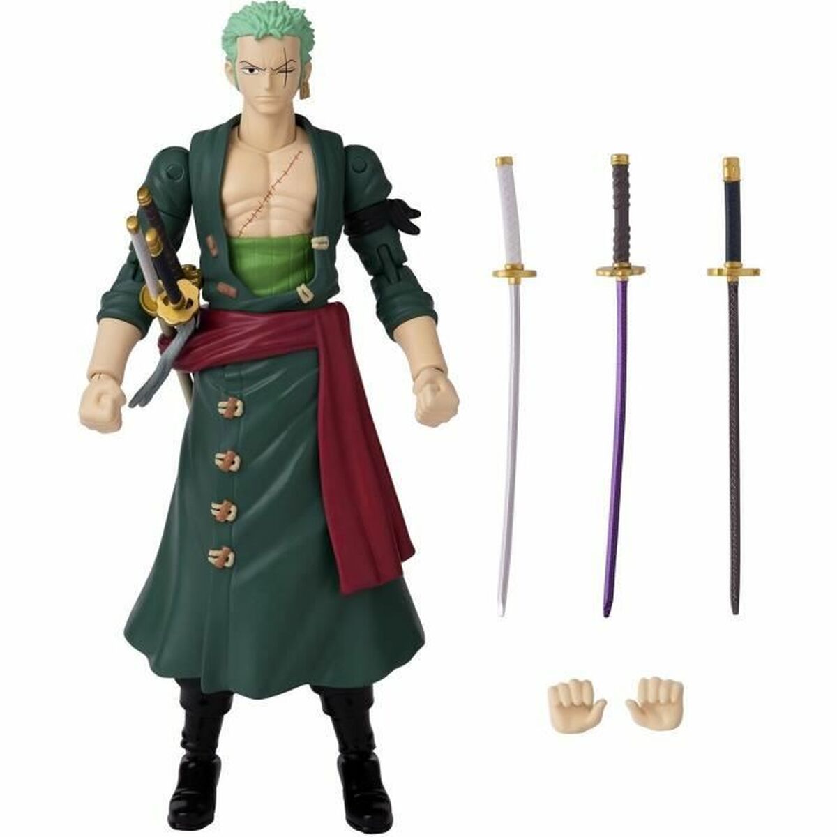 Skladacia Figúrka One Piece Anime Heroes - Roronoa Zoro 17 Cm - Hračky a Hry Bábiky Postavičky