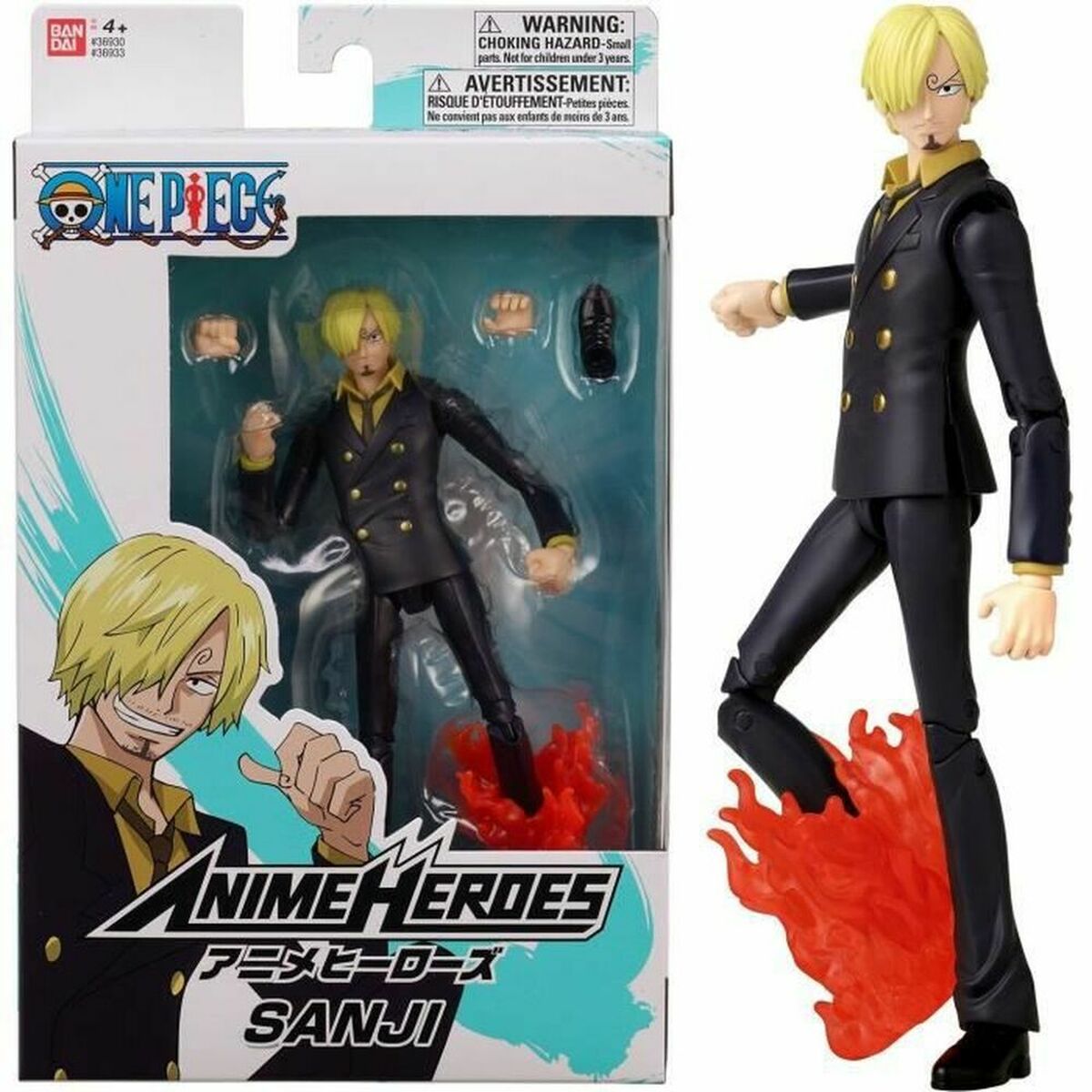 Pohyblivé Figúrky Bandai Sanji 17 Cm - Hračky a Hry Bábiky Postavičky