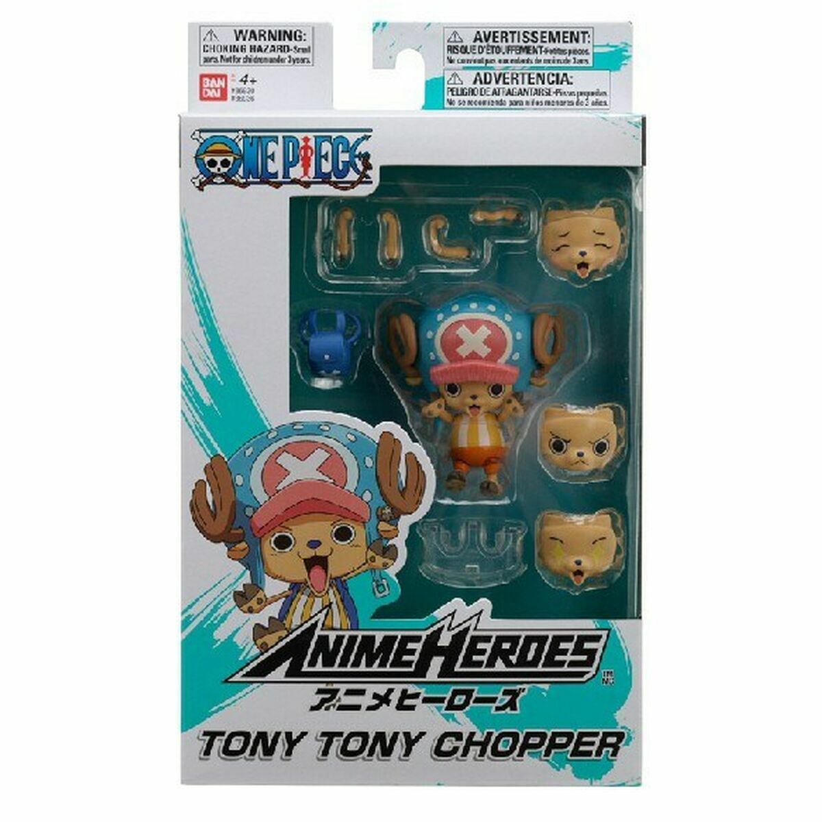 Pohyblivé Figúrky One Piece Bandai Anime Heroes: Tony Chopper - Hračky a Hry Bábiky Postavičky