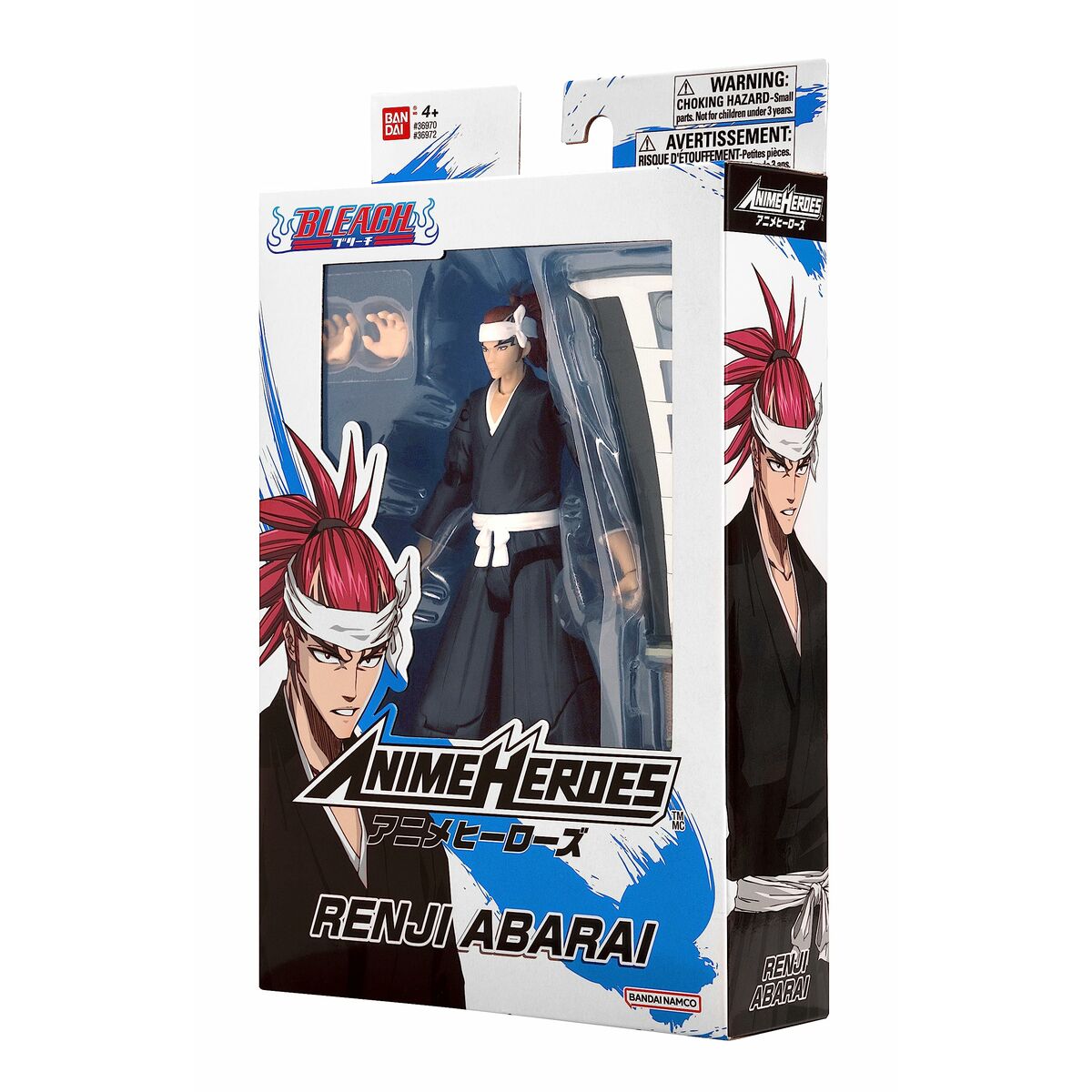 Pohyblivé Figúrky Bandai Anime Heroes - Bleach: Renji Abarai 17 Cm - Hračky a Hry Bábiky Postavičky