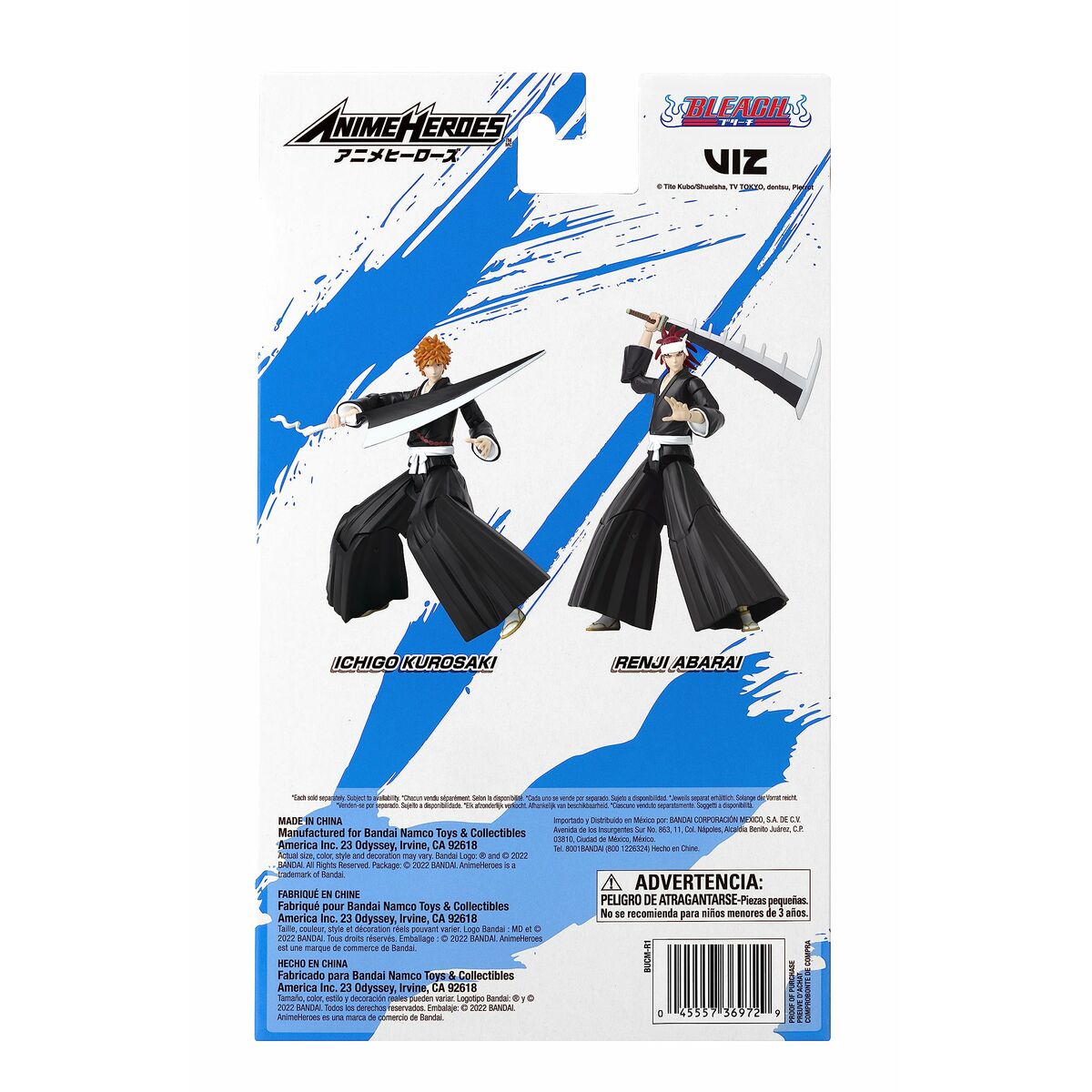 Pohyblivé Figúrky Bandai Anime Heroes - Bleach: Renji Abarai 17 Cm - Hračky a Hry Bábiky Postavičky