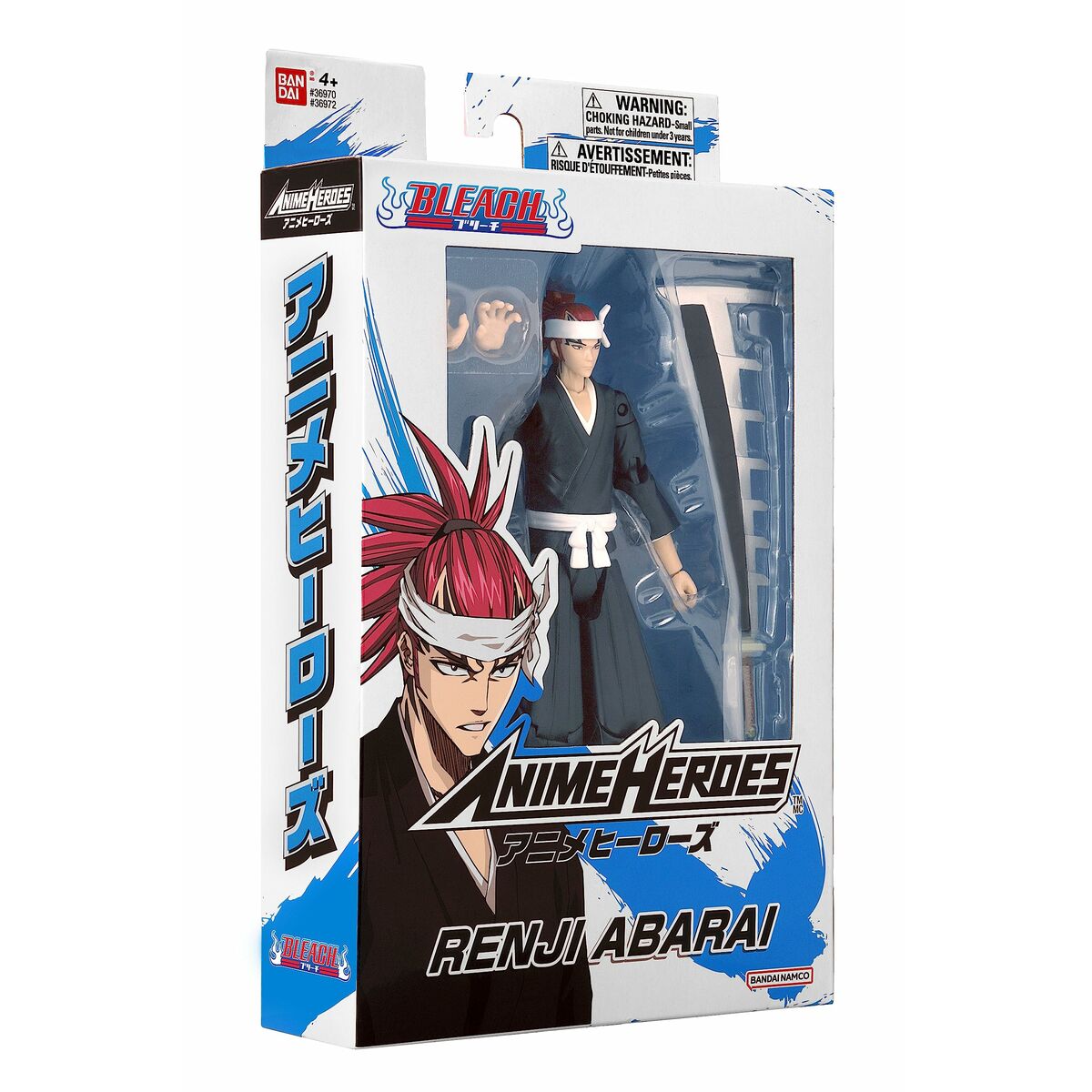 Pohyblivé Figúrky Bandai Anime Heroes - Bleach: Renji Abarai 17 Cm - Hračky a Hry Bábiky Postavičky