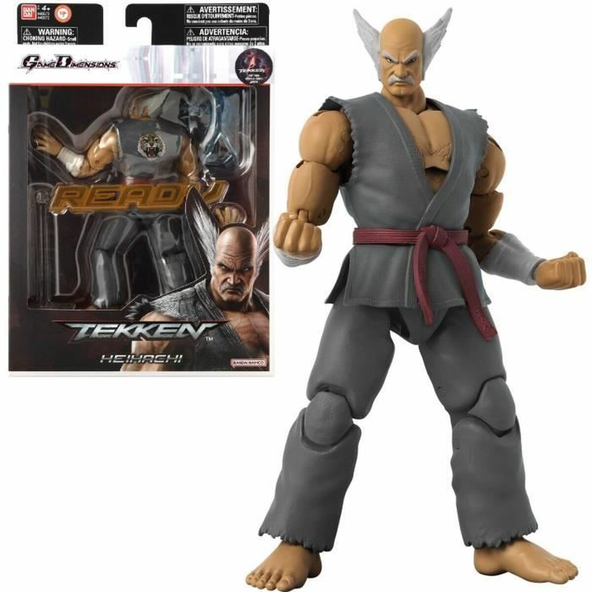 Pohyblivé Figúrky Bandai Tekken - Heihachi (40672) 17 Cm Moderný 1 Kusy - Hračky a Hry Bábiky Postavičky