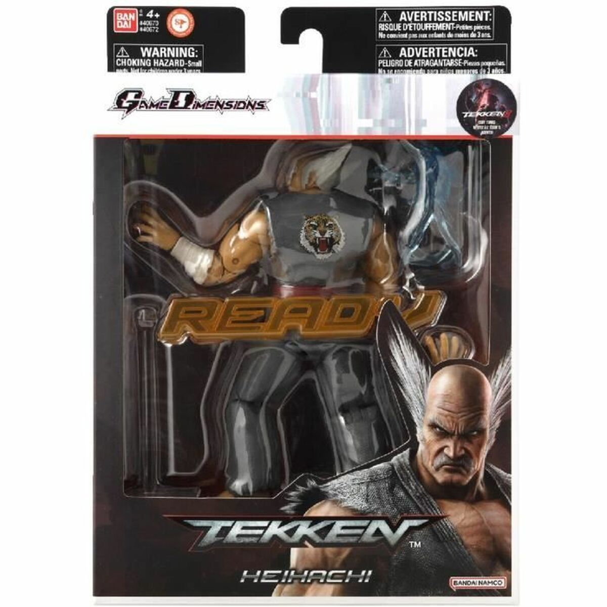 Pohyblivé Figúrky Bandai Tekken - Heihachi (40672) 17 Cm Moderný 1 Kusy - Hračky a Hry Bábiky Postavičky