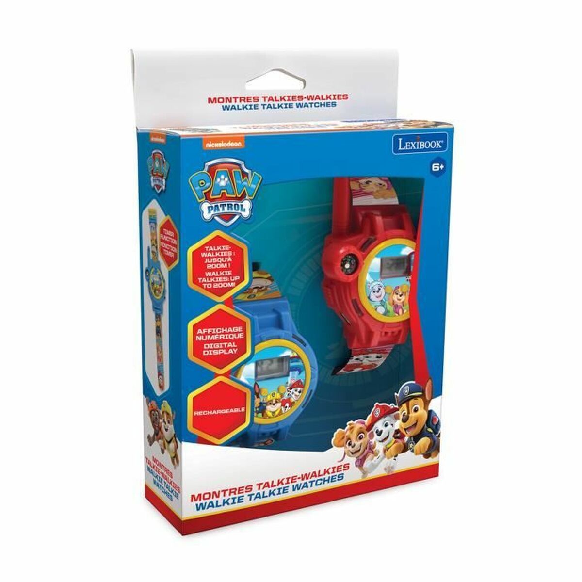 Hodinky pre Deti Lexibook Paw Patrol - Chlapec