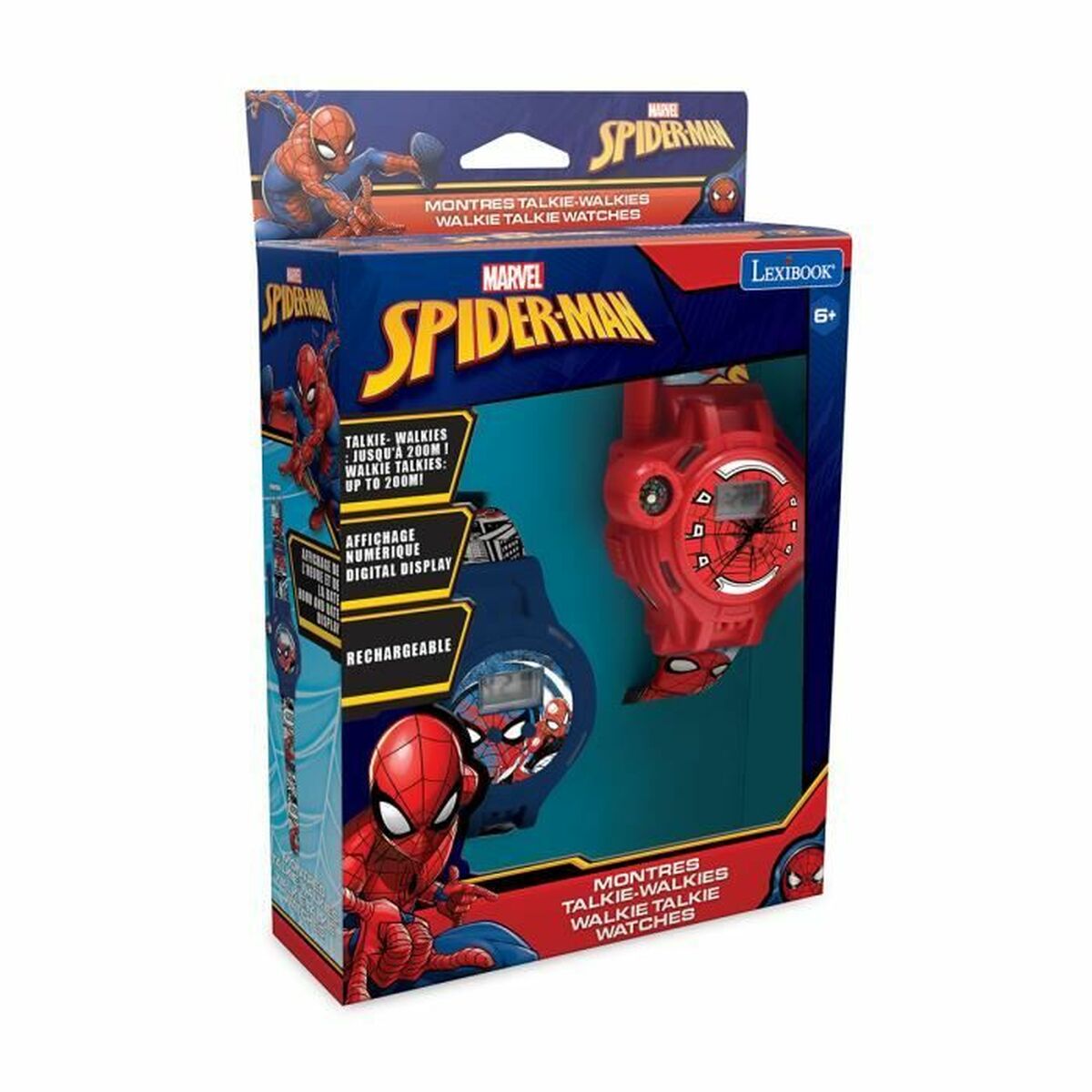 Hodinky pre Deti Lexibook Spiderman - Chlapec