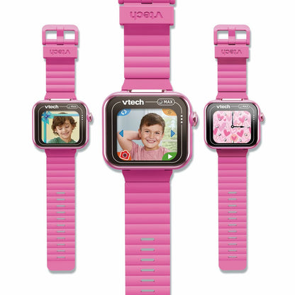 Hodinky pre Deti Vtech Kidizoom Smartwatch Max Interaktívny Ružová - Hračky a Hry Elektronické