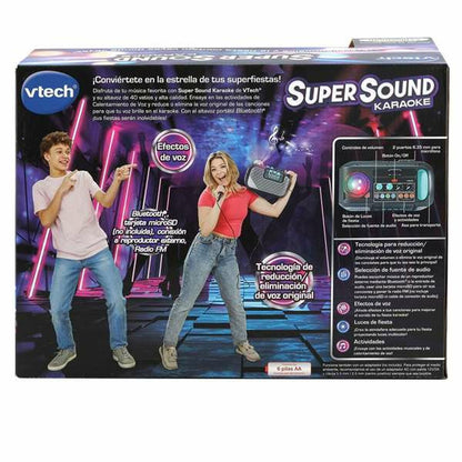 Reproduktor s Mikrofónom na Karaoke Vtech Super Sound - Hračky a Hry Elektronické