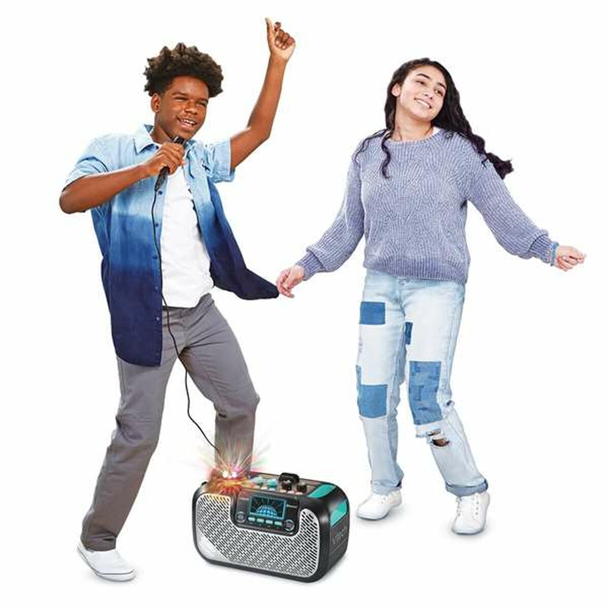 Reproduktor s Mikrofónom na Karaoke Vtech Super Sound - Hračky a Hry Elektronické