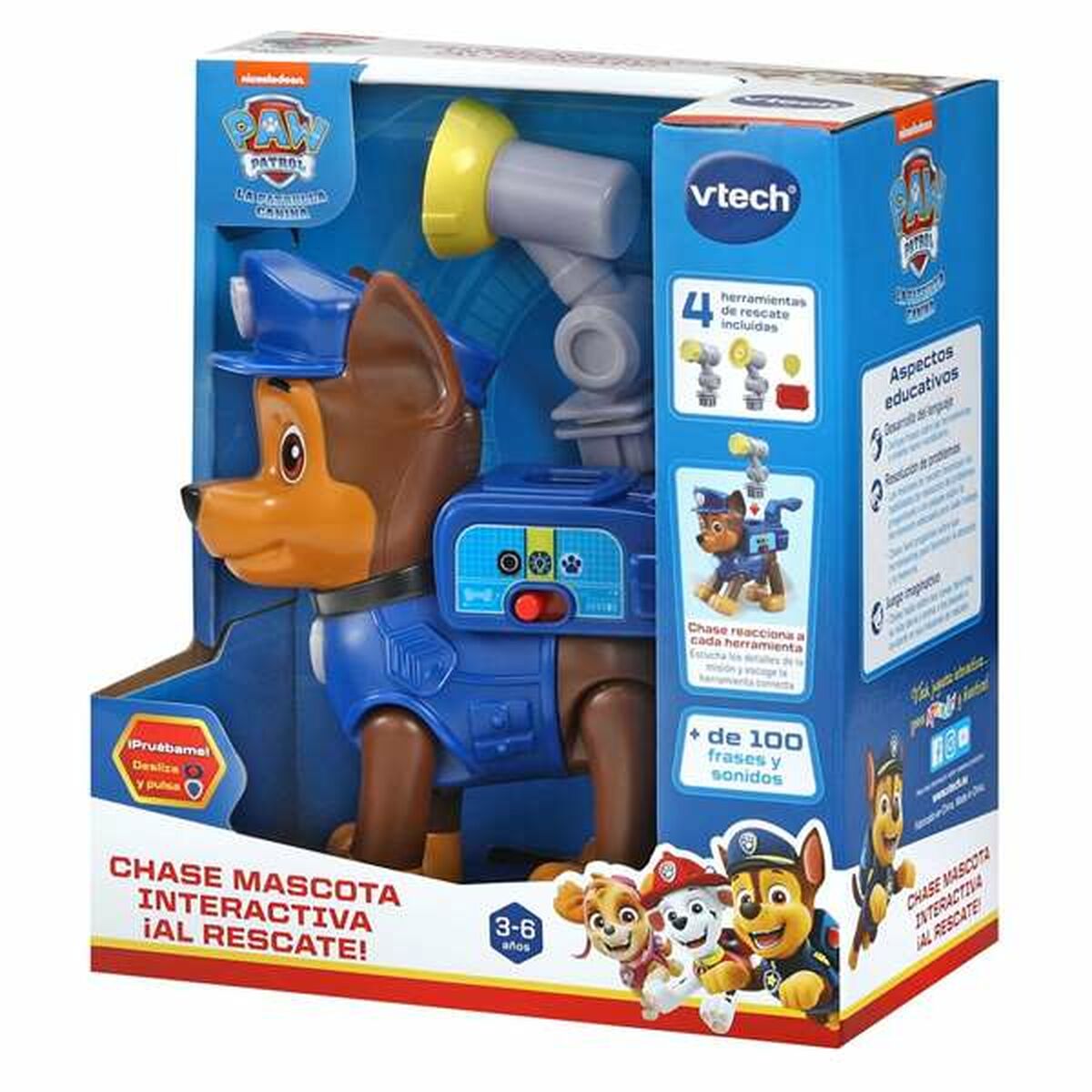 Interaktívny Maskot The Paw Patrol Chase 16 x 12 8 Cm - Hračky a Hry Elektronické