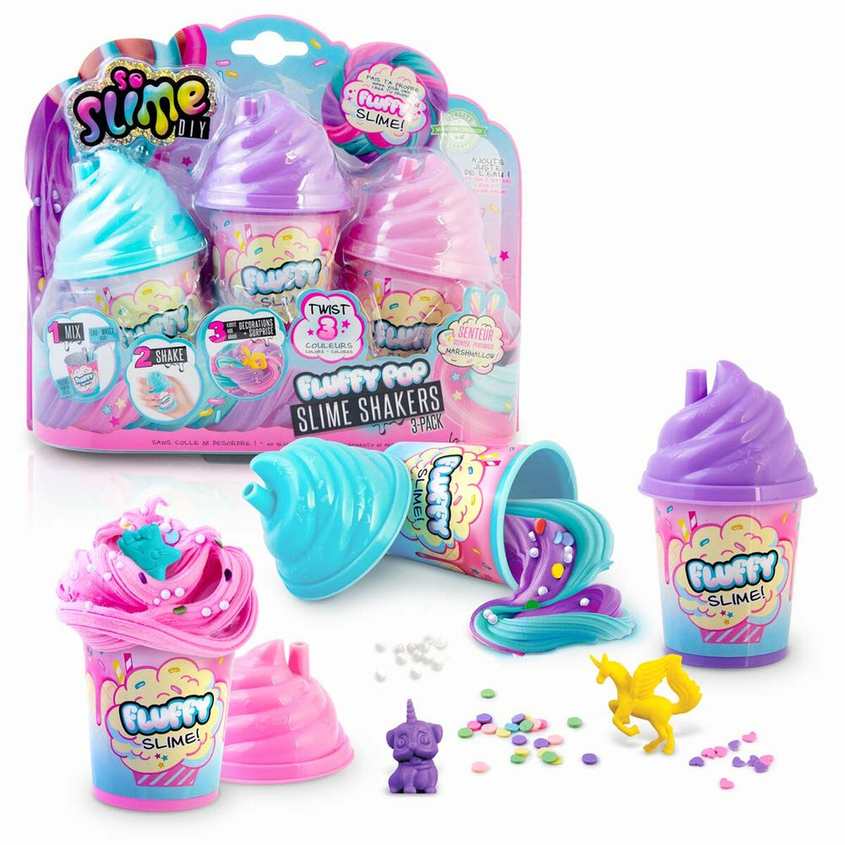 Plastelínová Hra Canal Toys Fluffy Slime Kit - Modelovacie Hmoty