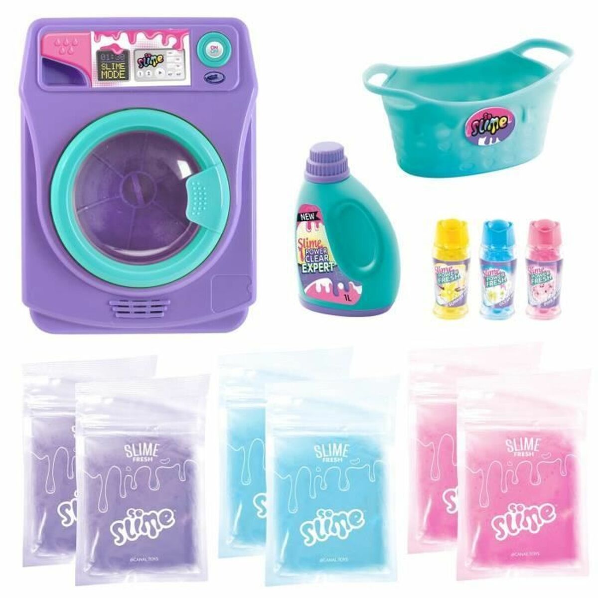 Slime Canal Toys Washing Machine Fresh Scented - Hračky a Hry Súpravy Doplnky