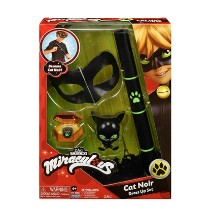 Kostým pre Deti Miraculous: Tales Of Ladybug & Cat Noir Transformation Set - 4 Kusy čierna Viacfarebná - Hračky