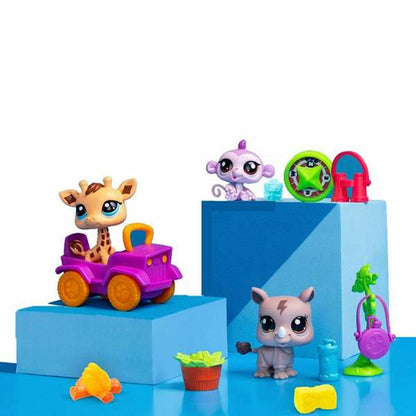 Playset Bandai Littlest Pet Shop Safari 8 Kusy - Hračky a Hry Bábiky Postavičky