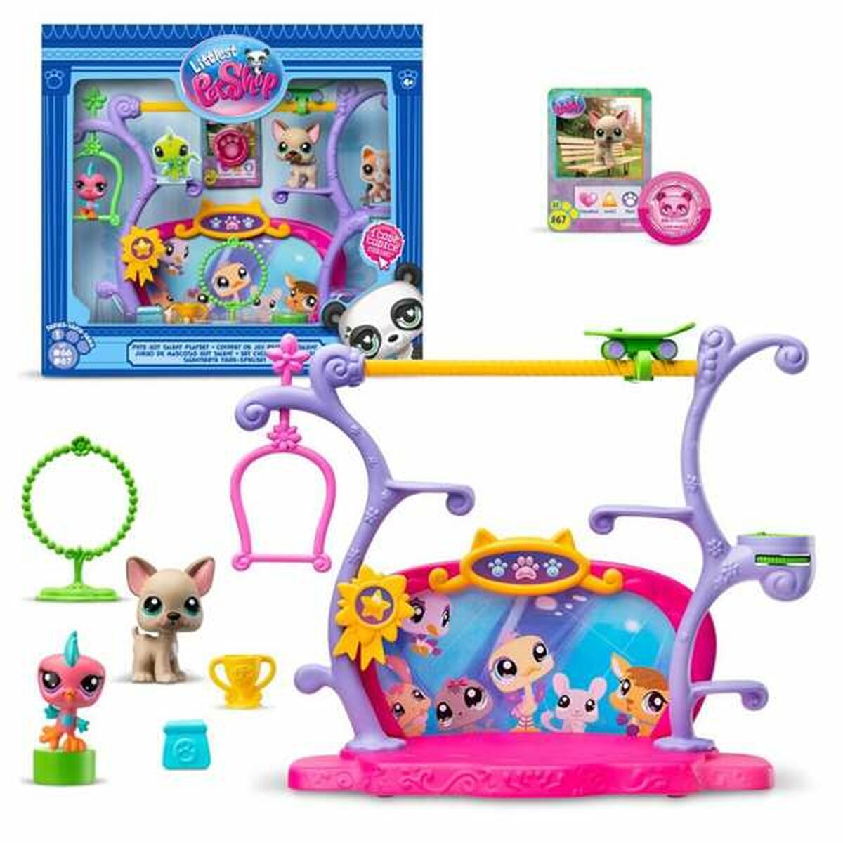 Playset Bandai Littlest Pet Shop Got Talent - Hračky a Hry Bábiky Postavičky