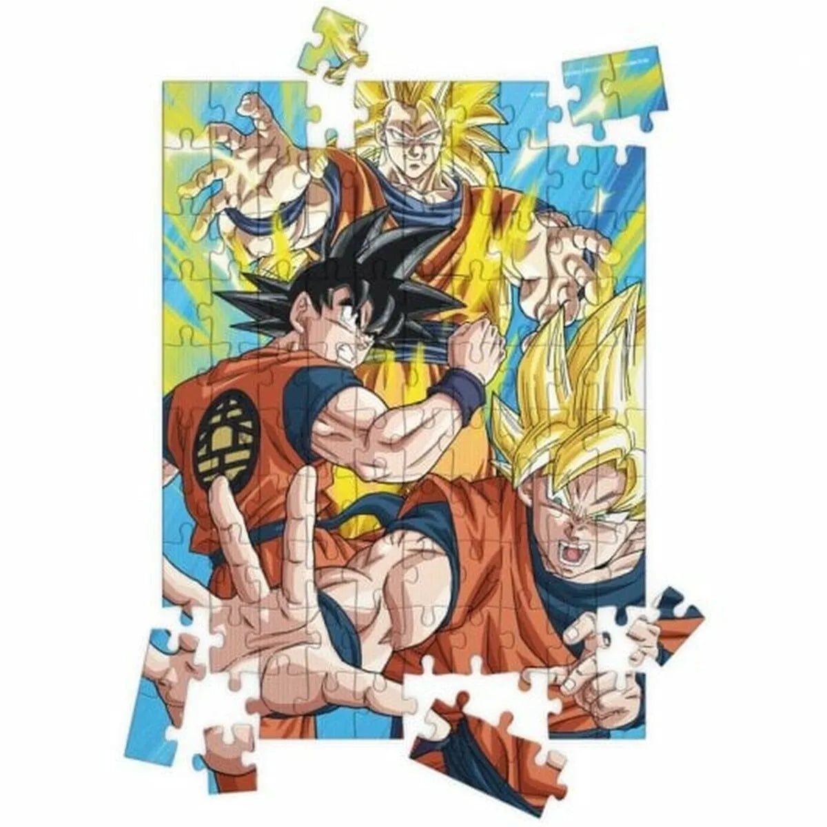 3d Puzzle Dragon Ball Goku Saiyan 100 Kusy