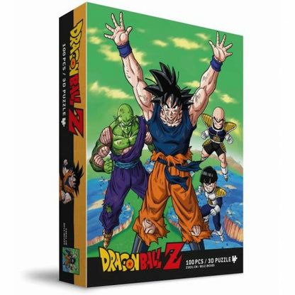 3d Puzzle Dragon Ball Goku Saiyan 100 Pieces - Hračky a Hry Hlavolamy