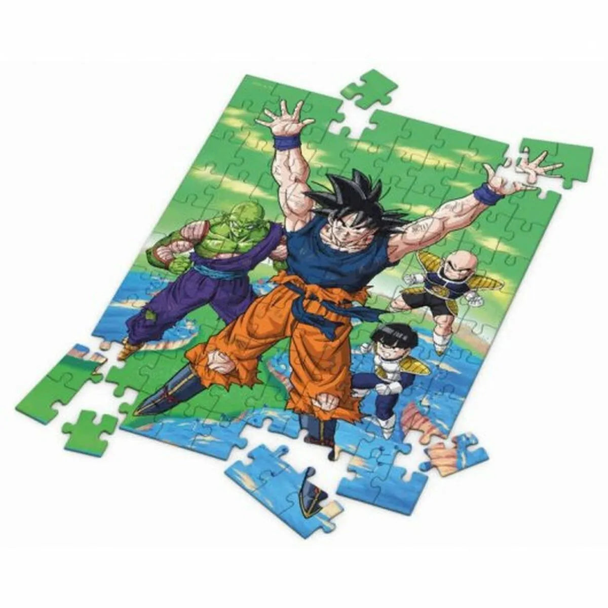 3d Puzzle Dragon Ball Goku Saiyan 100 Pieces - Hračky a Hry Hlavolamy