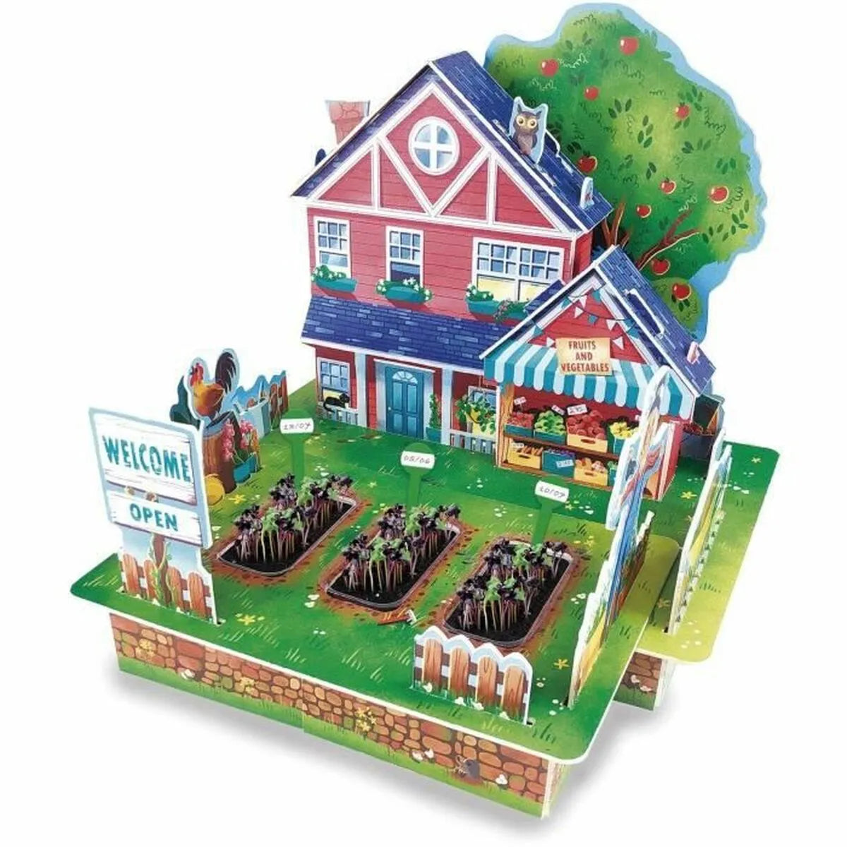 3d Puzzle Educa Dream Gardens 2in1 - Hračky a Hry Hlavolamy