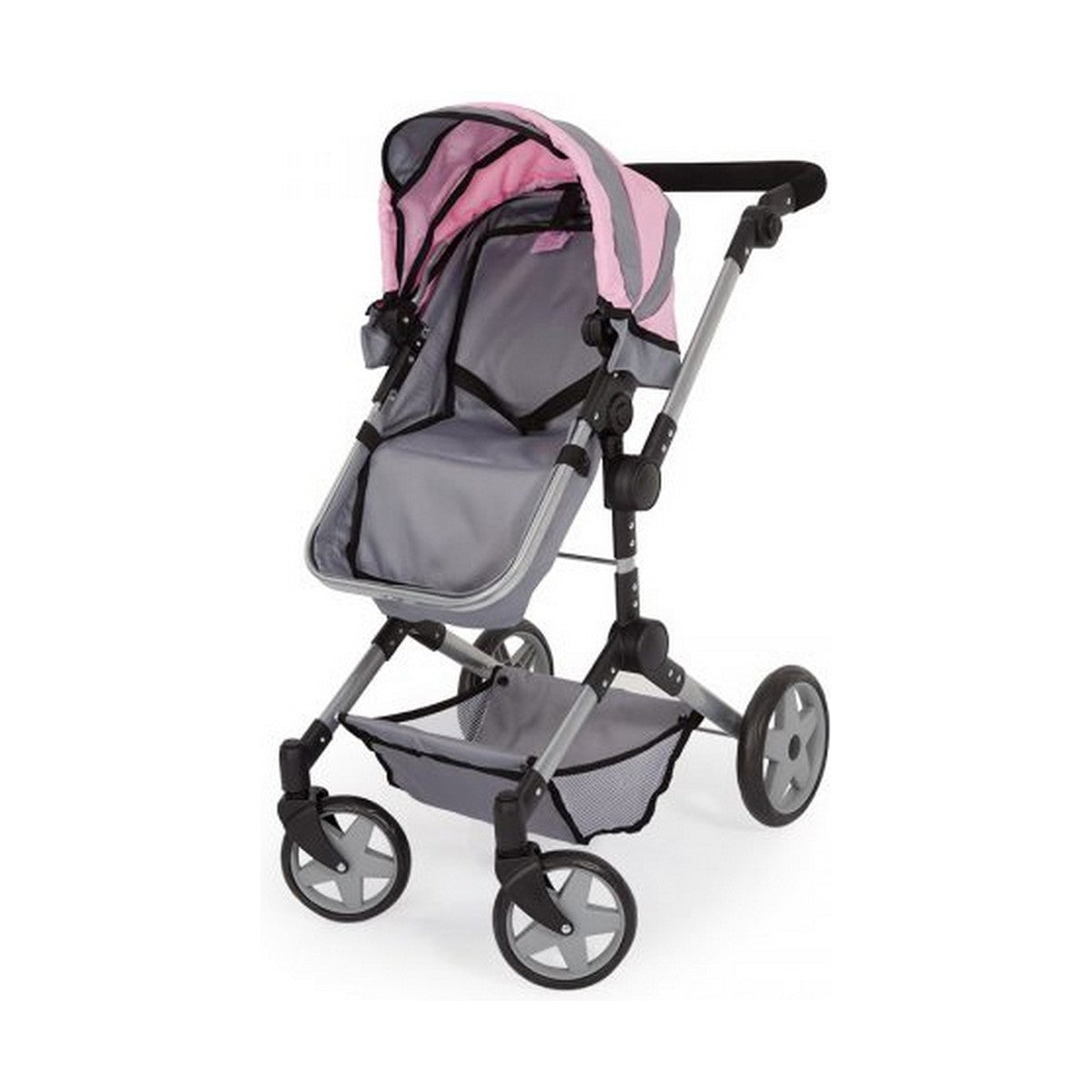 Kočík pre Bábiky Reig Pram Neo Pro Sivá 57 Cm - Hračky a Hry Bábiky Doplnky