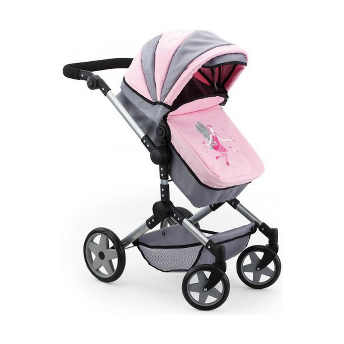 Kočík pre Bábiky Reig Pram Neo Pro Sivá 57 Cm - Hračky a Hry Bábiky Doplnky