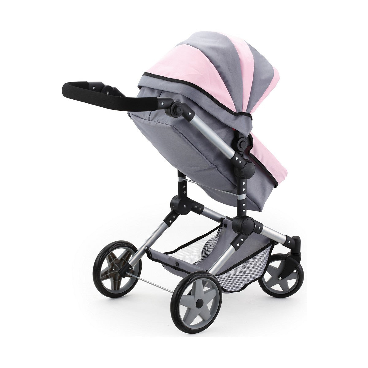 Kočík pre Bábiky Reig Pram Neo Pro Sivá 57 Cm - Hračky a Hry Bábiky Doplnky