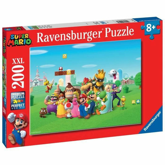 Puzzle Ravensburger Super Mario 200 Kusy - Hračky a Hry Hlavolamy