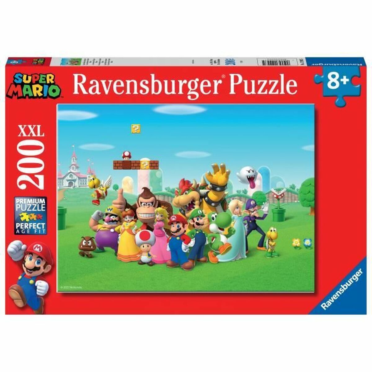 Puzzle Ravensburger Super Mario 200 Kusy - Hračky a Hry Hlavolamy