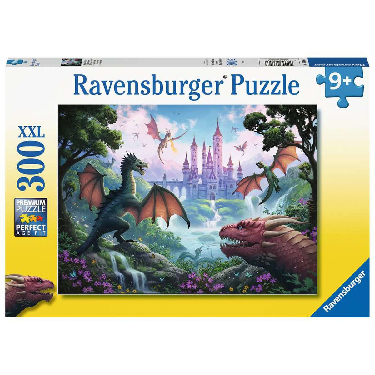 Puzzle Ravensburger 13356 The Dragon’s Wrath Xxl 300 Kusy - Hračky a Hry Hlavolamy