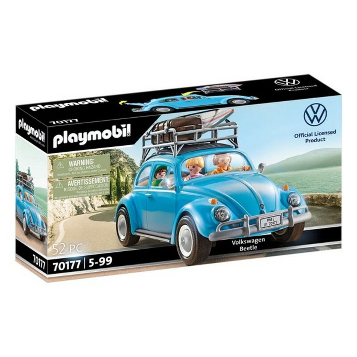 Playset Volkswagen Beetle Playmobil 70177 52 Kusy - Hracie Sady