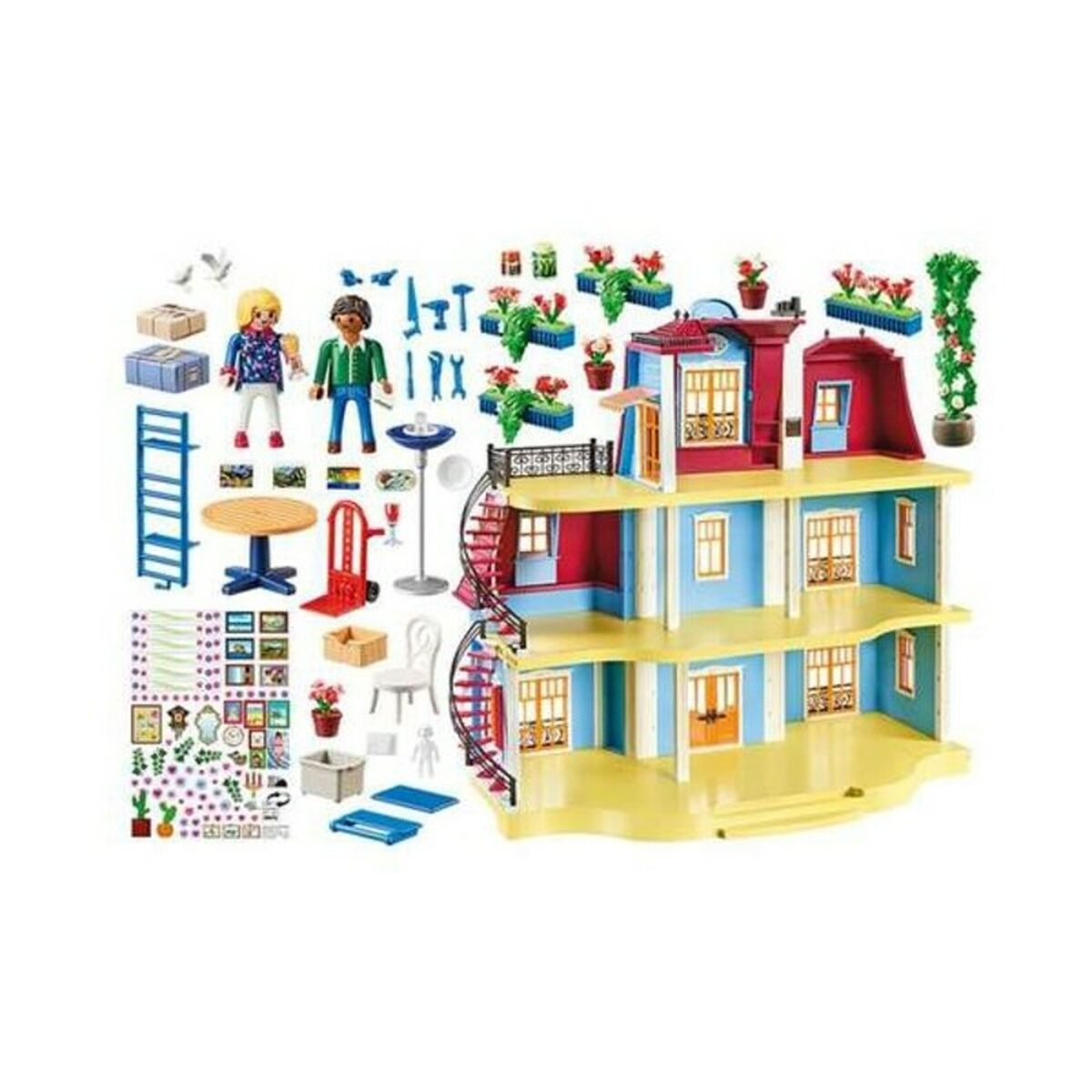 Dom pre Bábiky Playmobil Dollhouse La Maison Traditionnelle - Hračky a Hry Bábiky Doplnky