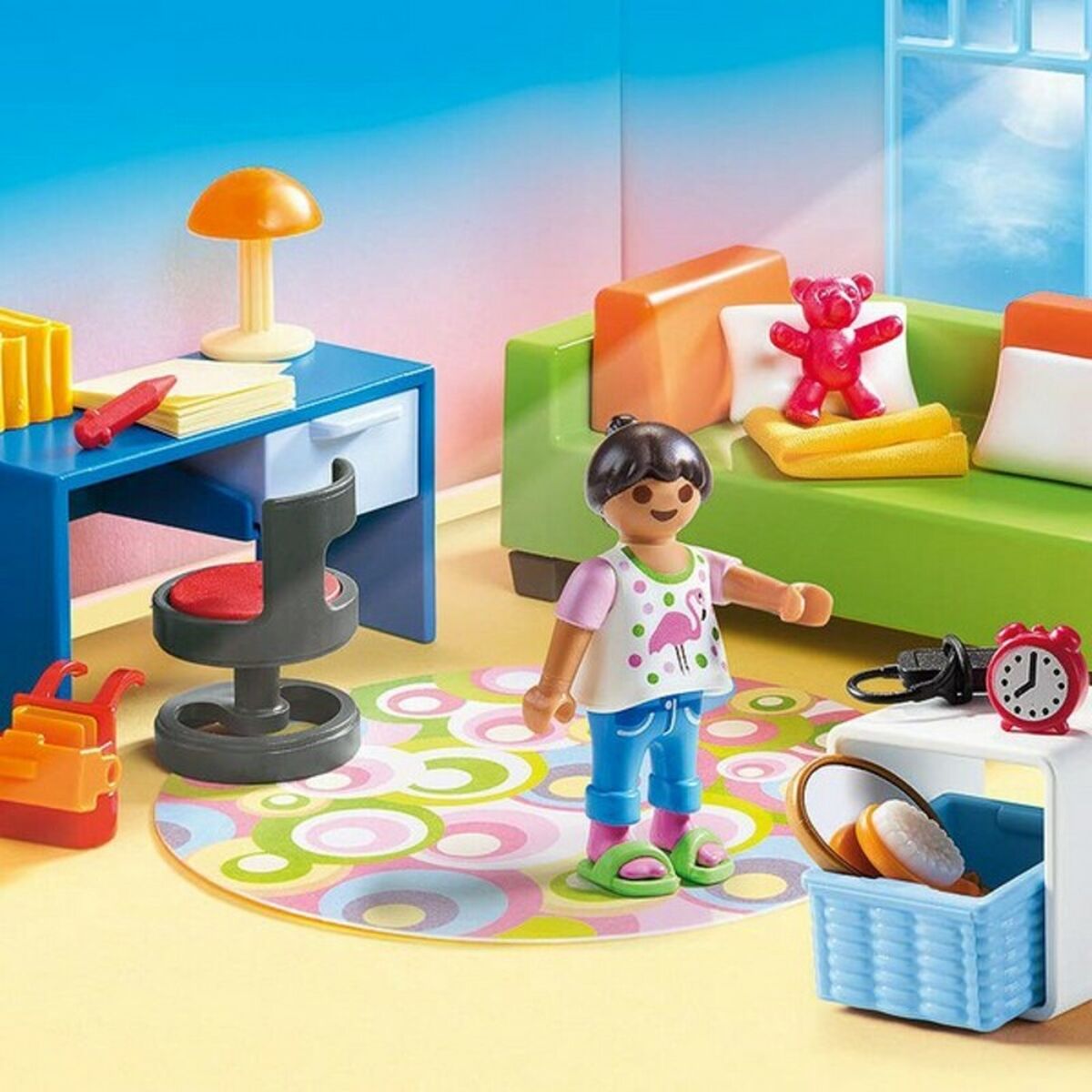 Playset Dollhouse Teenager’s Room Playmobil 70209 (43 Pcs) - Hračky a Hry Bábiky Postavičky