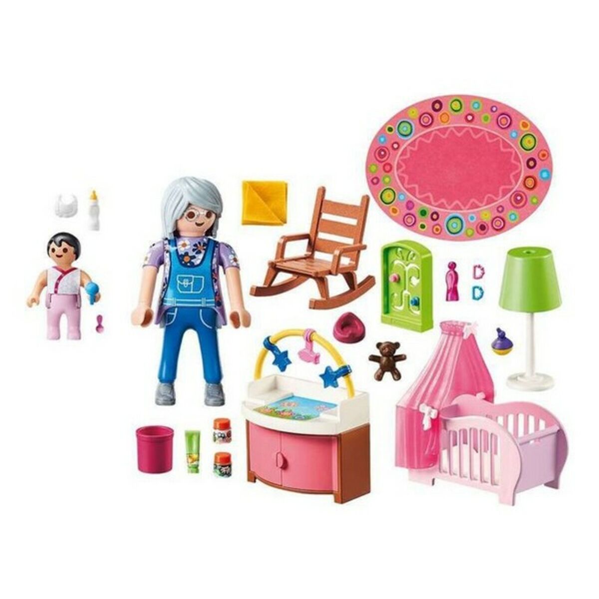 Playset Dollhouse Baby’s Room Playmobil 1 Kusy (43 Pcs) - Hračky a Hry Bábiky Postavičky