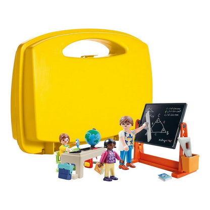 Playset City Life School Carry Case Playmobil 70314 (29 Pcs) - Hračky a Hry Bábiky Postavičky