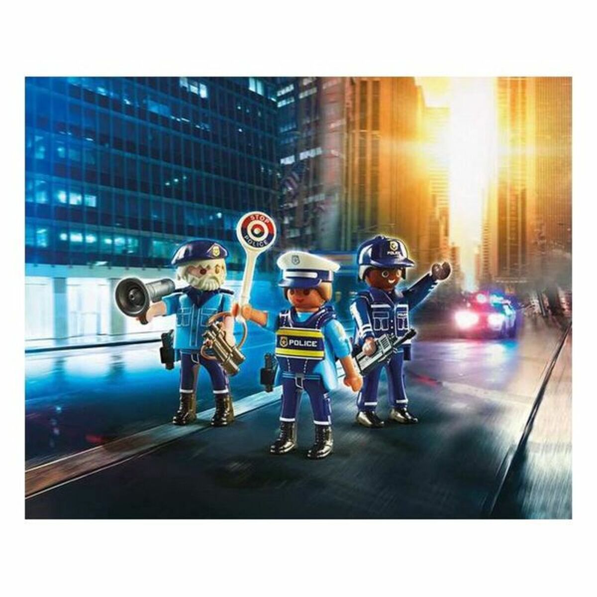 Playset City Action Police Figures Set Playmobil 70669 - Hračky a Hry Bábiky Postavičky