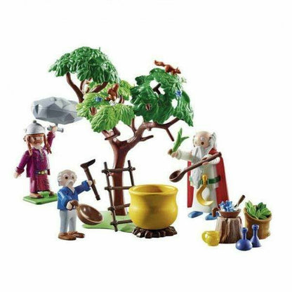 Playset Playmobil Getafix With The Cauldron Of Magic Potion Astérix 70933 (57 Pcs) - Hračky a Hry Bábiky Postavičky