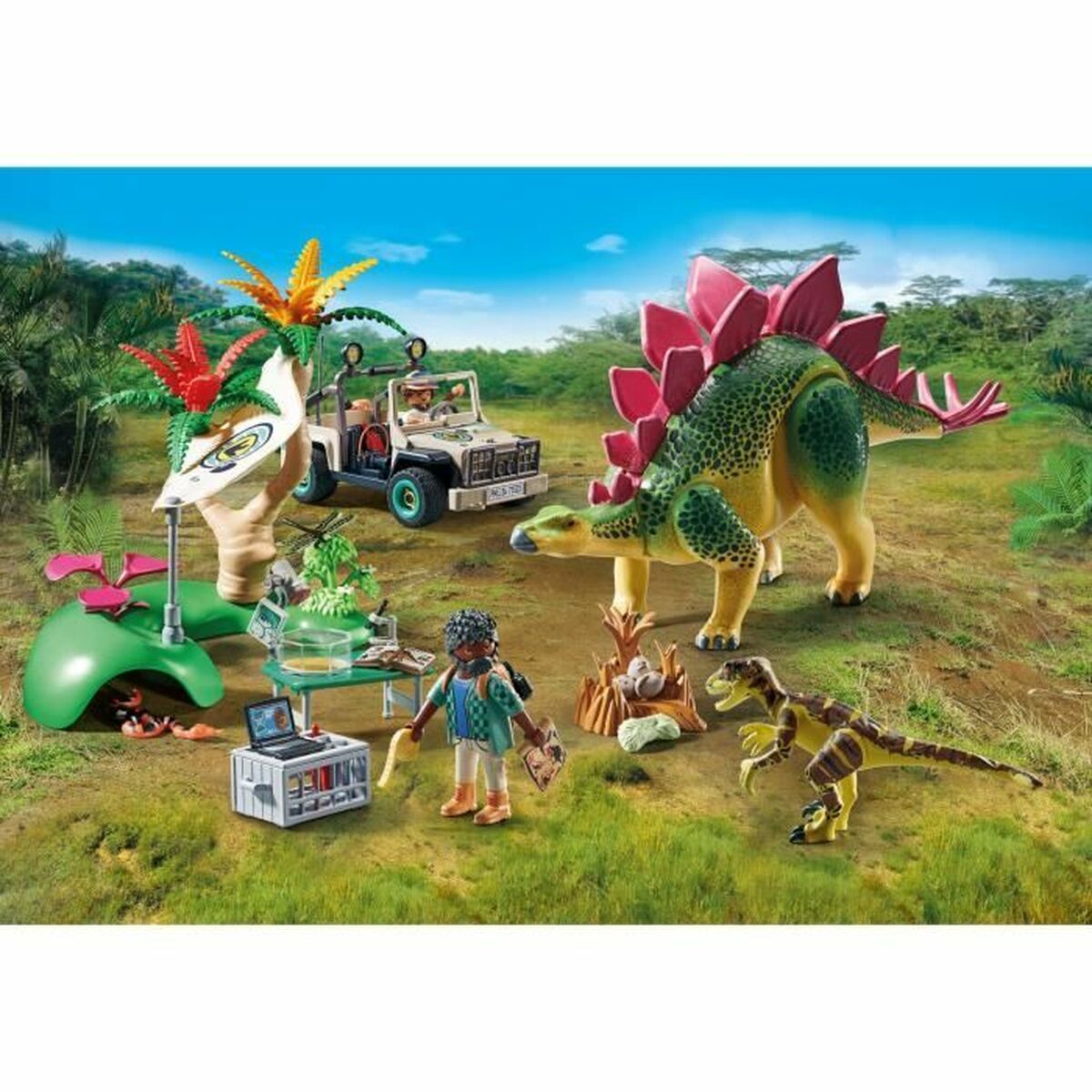 Playset Playmobil Dinos 71523 - Hračky a Hry Bábiky Postavičky