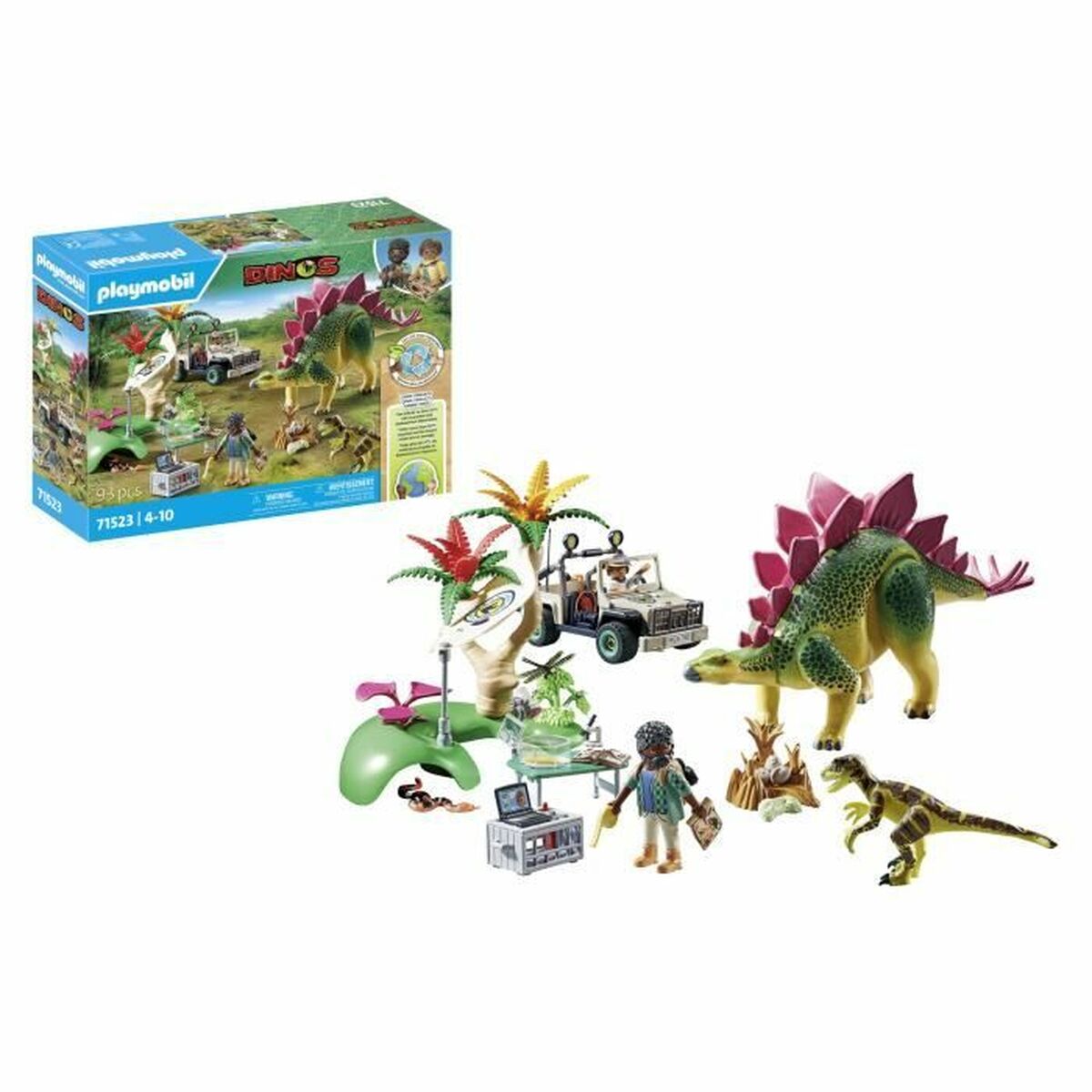 Playset Playmobil Dinos 71523 - Hračky a Hry Bábiky Postavičky