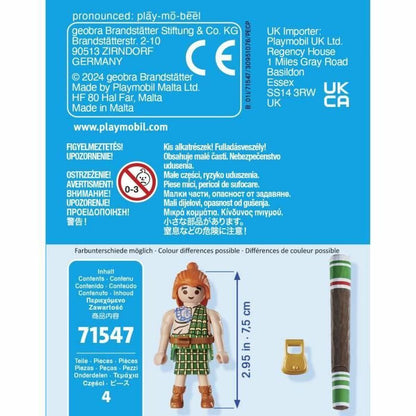 Figúrk Playmobil Asterix 4 Kusy - Hračky a Hry Bábiky Postavičky