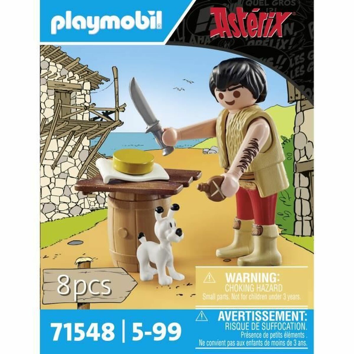 Figúrk Playmobil Asterix 8 Kusy - Hračky a Hry Bábiky Postavičky