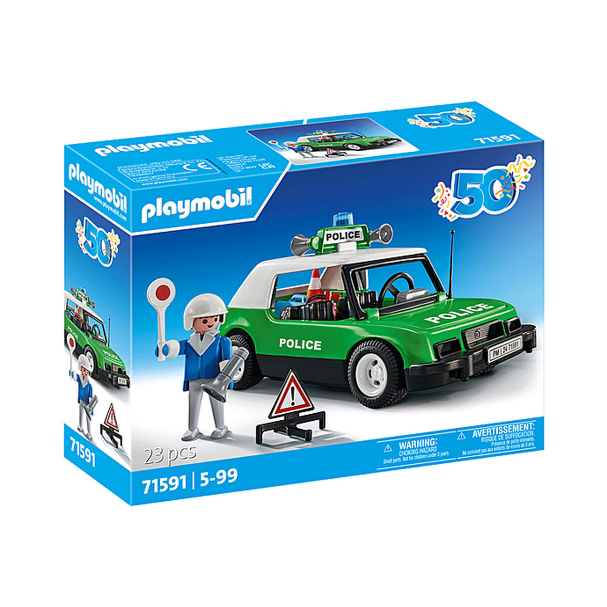 Sada Hračiek Playmobil Policajt 23 Kusy - Hračky a Hry Bábiky Doplnky