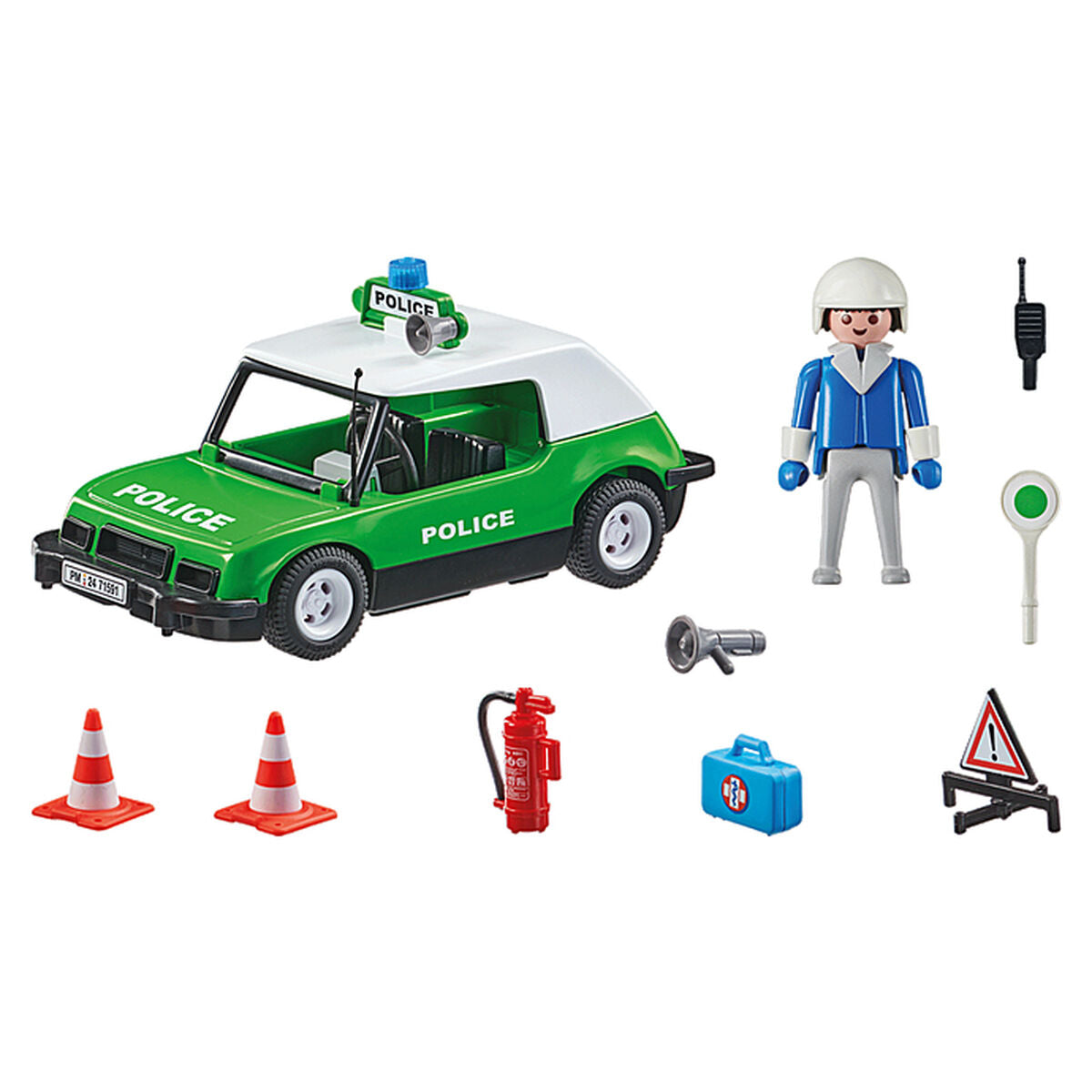 Sada Hračiek Playmobil Policajt 23 Kusy - Hračky a Hry Bábiky Doplnky