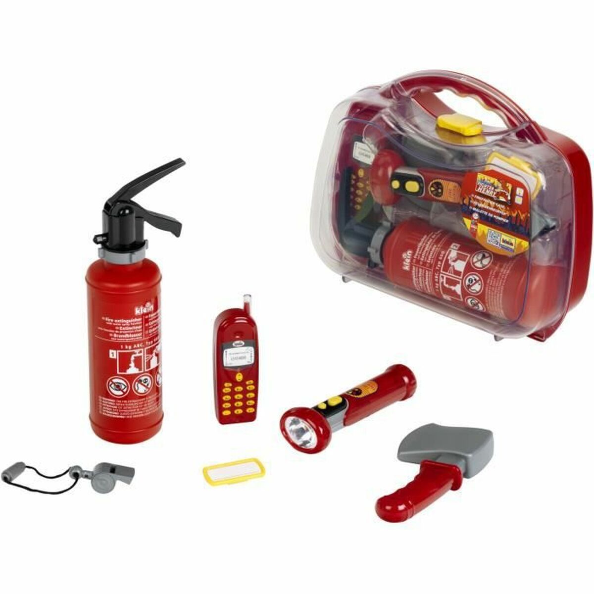 Požiarnická Sada Klein Fire Fighter Henry - Hračky a Hry Napodobňovacie - Toys