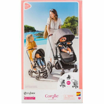 Kočík pre Bábiky Corolle Cybex 3 In1 Pram (62 x 70 40,5 Cm) - Hračky a Hry Bábiky Doplnky