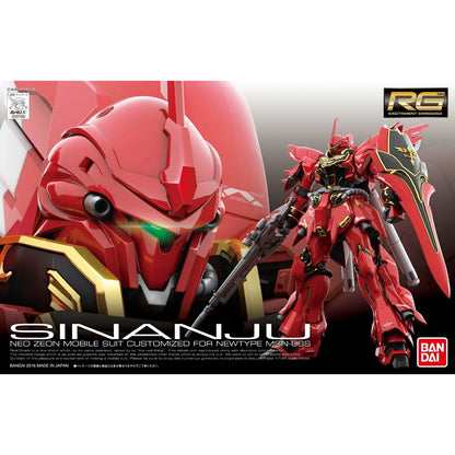 Zberateľská Postavička Bandai Rg - 1/144 Sinanju - Hračky a Hry Zberateľné