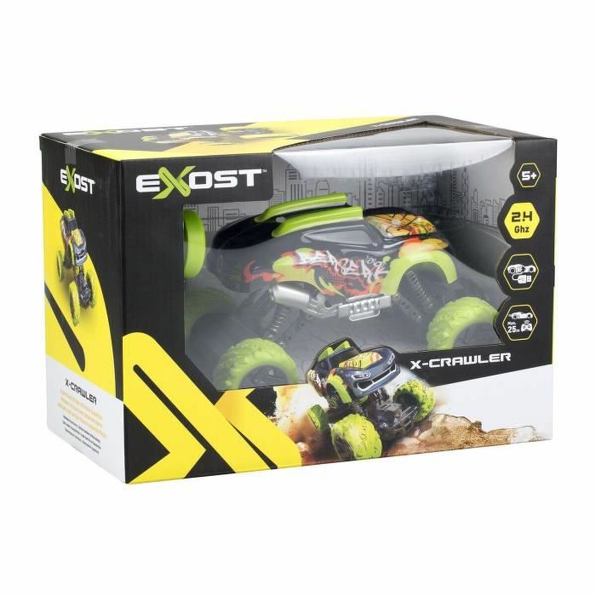 Auto na Diaľkové Ovládanie Exost Crawler 4 x 1:24 - Hračky a Hry Vozidlá